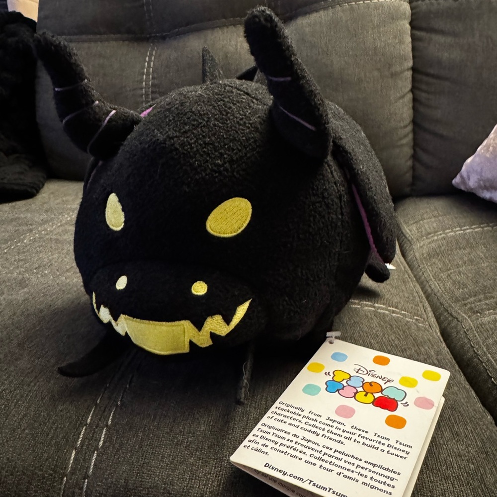 2016 Disney Maleficent Dragon Medium 12" Tsum Tsum Plush toy doll NWT